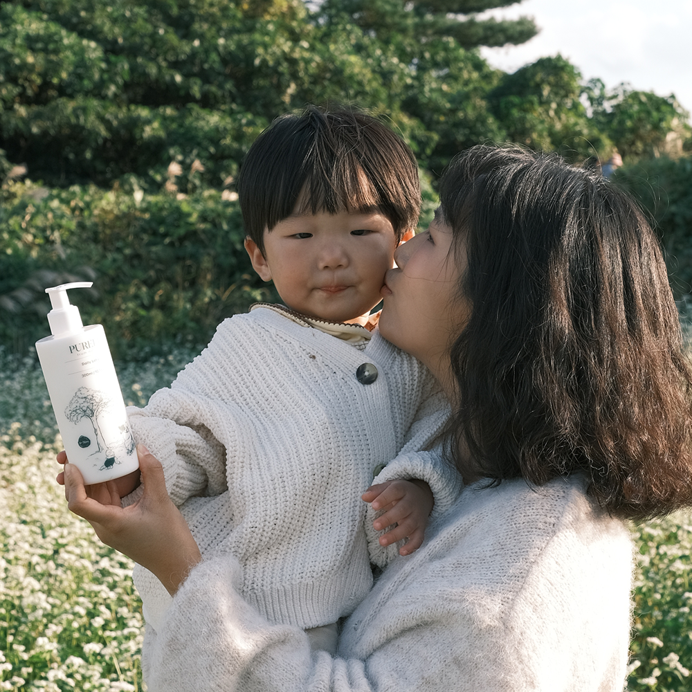 퓨어루 아기 로션 신생아 베이비 유아 키즈 어린이 수딩 무향 비건 바디 300ml, 1개
