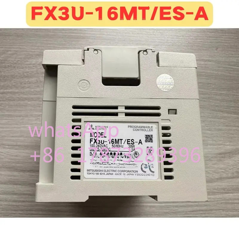 리퍼 PLC 모듈 FX3U-16MT/ES-A FX3U 16MT ES A 정상 기능 완료 OK
