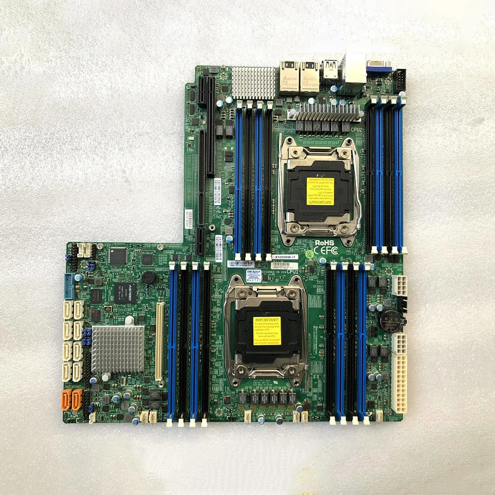 Supermicro 서버 마더보드 LGA2011 DDR4 E5-2600 v4/v3 군X10DRW-iT