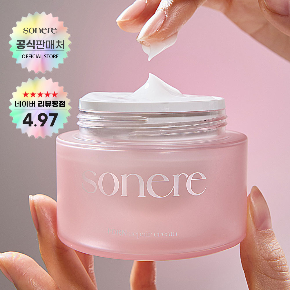 소네르 PDRN 피디알렌 재생 시카 펩타이드 탄력 수분 크림 50ml, 1개 - 상품 이미지