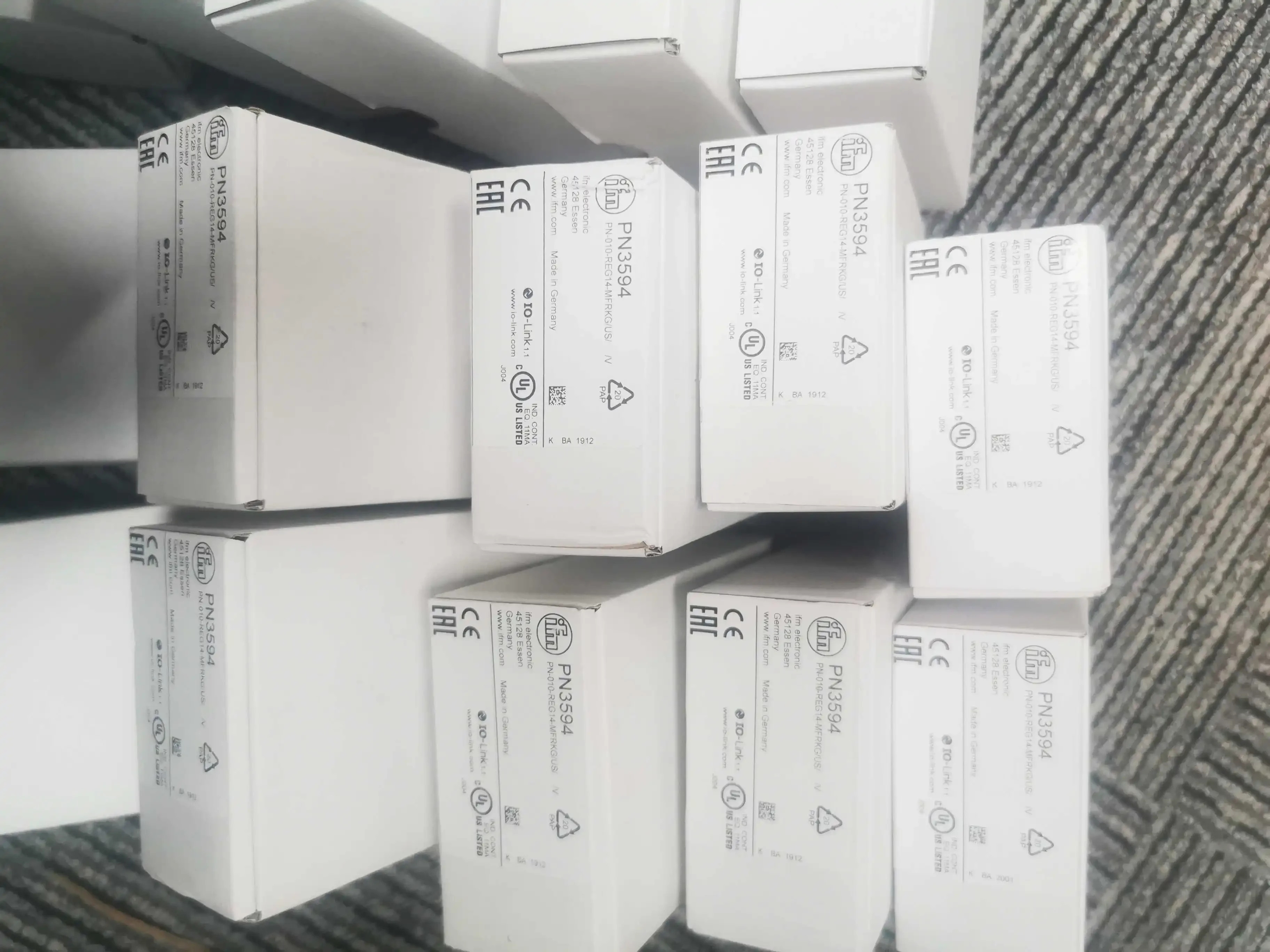오리지널 IFM 압력센서 PN3594