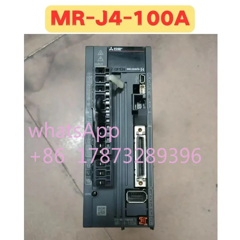 리퍼 서보 드라이브 MR-J4-100A MR J4 100A 정상 기능 완료 OK