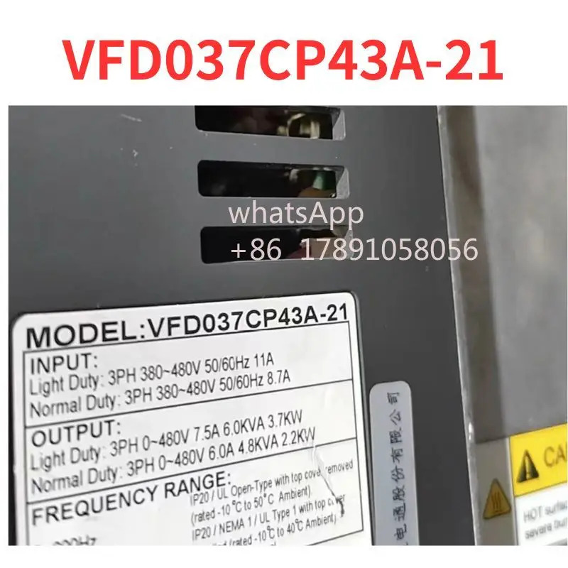 VFD037CP43B-21 주파수 변환기 리퍼 완료