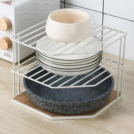 YIWU CITY ZHEJIANG PROVINCE CHINA / (주)Tree 3단 코너 선반 우드 판 화이트 양념통선반 식기건조대 코너받침대