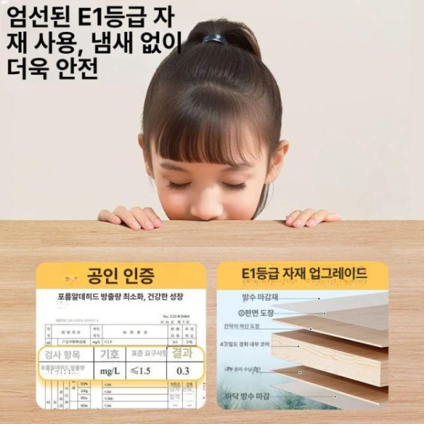 프리미엄 스터디룸 북카페 데스크 스터디카페 도서관 스카책상 저가형 E1급 85x60x120cm A - 상세 이미지 3