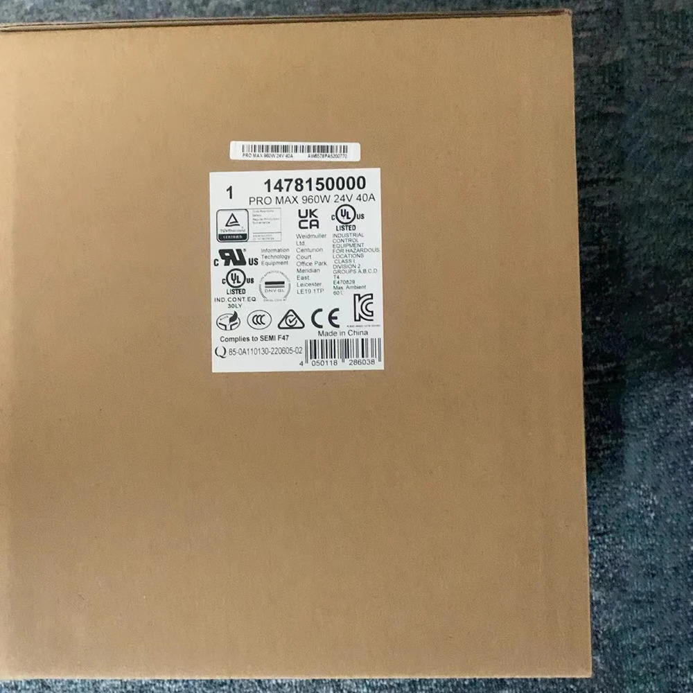 Weidmuller 스위칭 전원공급장치 PRO MAX 960W 24V 40A1478150000