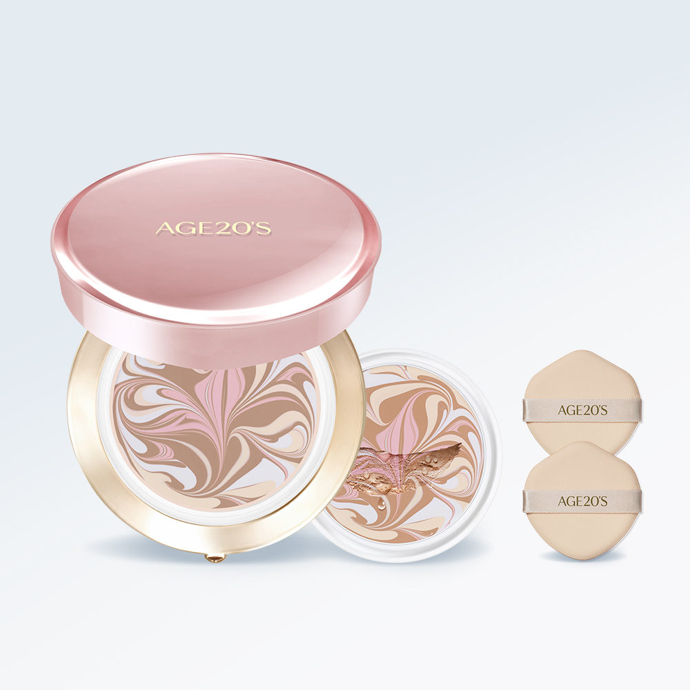 에이지투웨니스 시그니처 에센스 팩트 마스터 모이스처 14g 본품+리필 (+퍼프2매) (SPF50+ PA++++) 제품 이미지