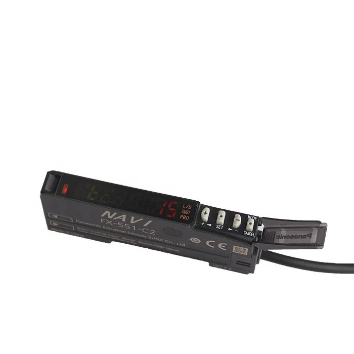 오리지널 FX-551-C2 디지털 광섬유센서 광섬유 증폭기