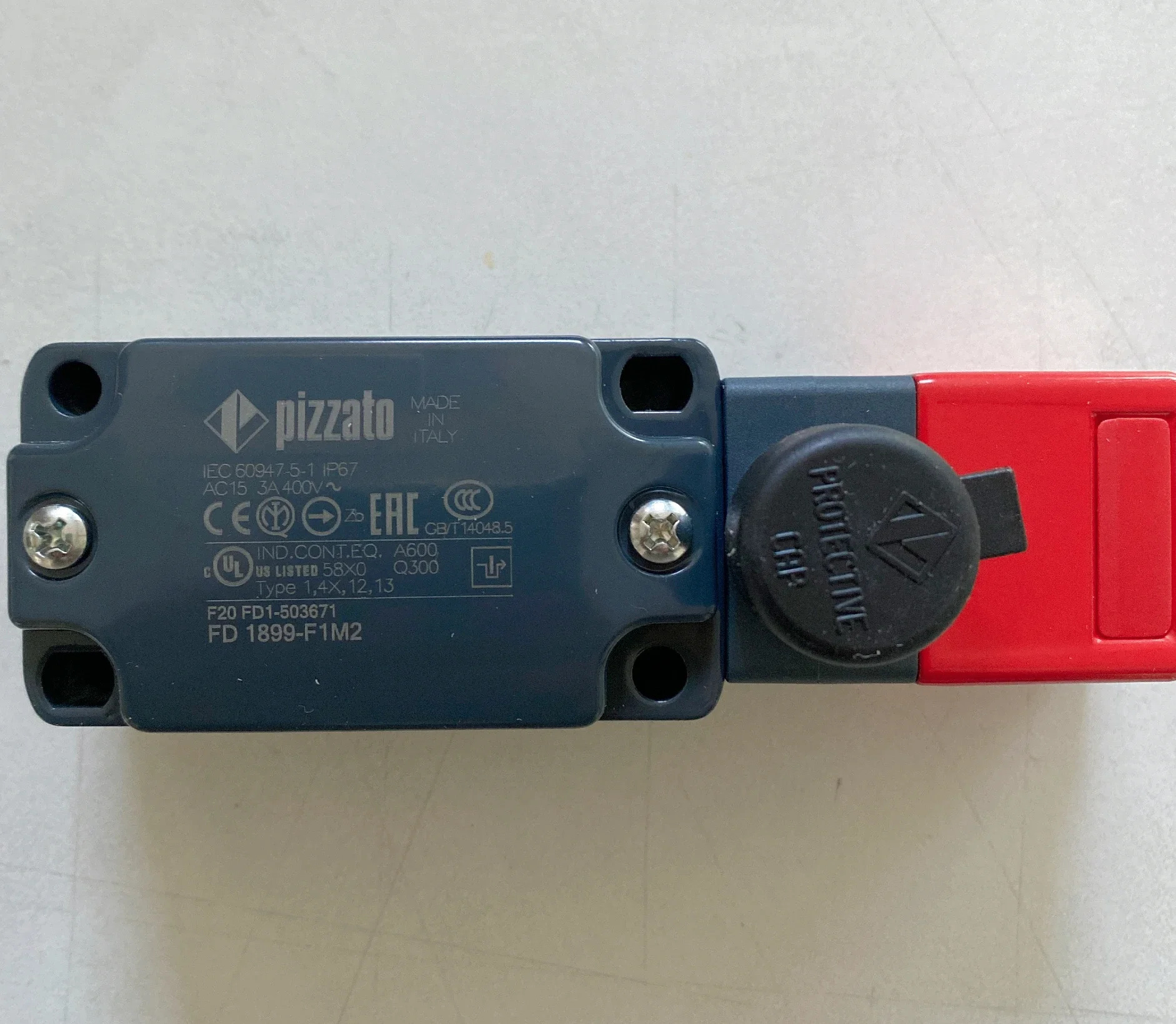 오리지널 Pizzato Limited 스위치 FD 1899-F1M2