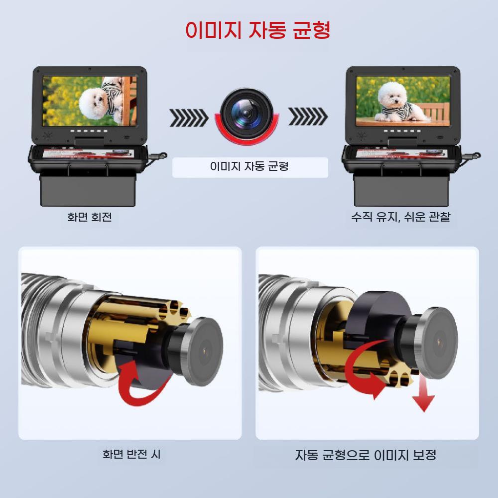 산업용 10M 관로탐지기 배관 하수도 카메라 하수구 배관내시경 - 상세 이미지 4