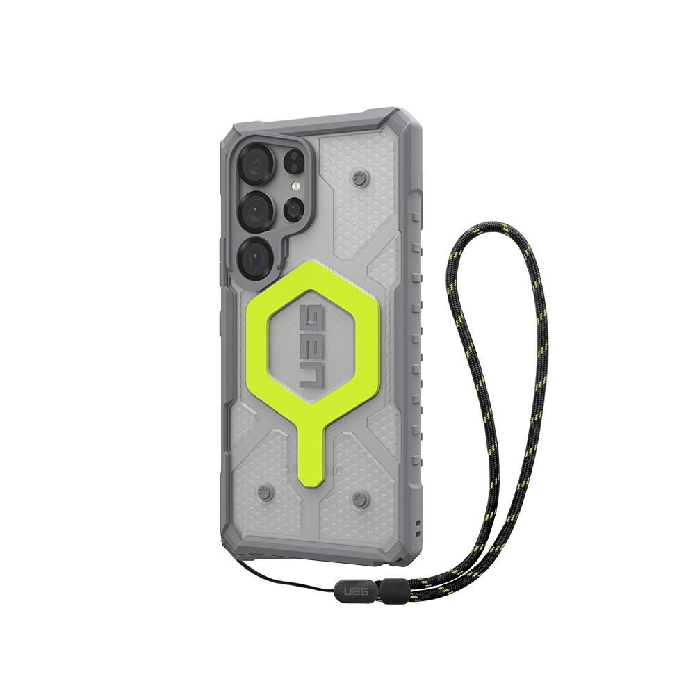 UAG 패스파인더 맥세이프 클리어 케이스 + 휴대폰스트랩 번들 액티브네온, 갤럭시S26 울트라 - 상품 이미지