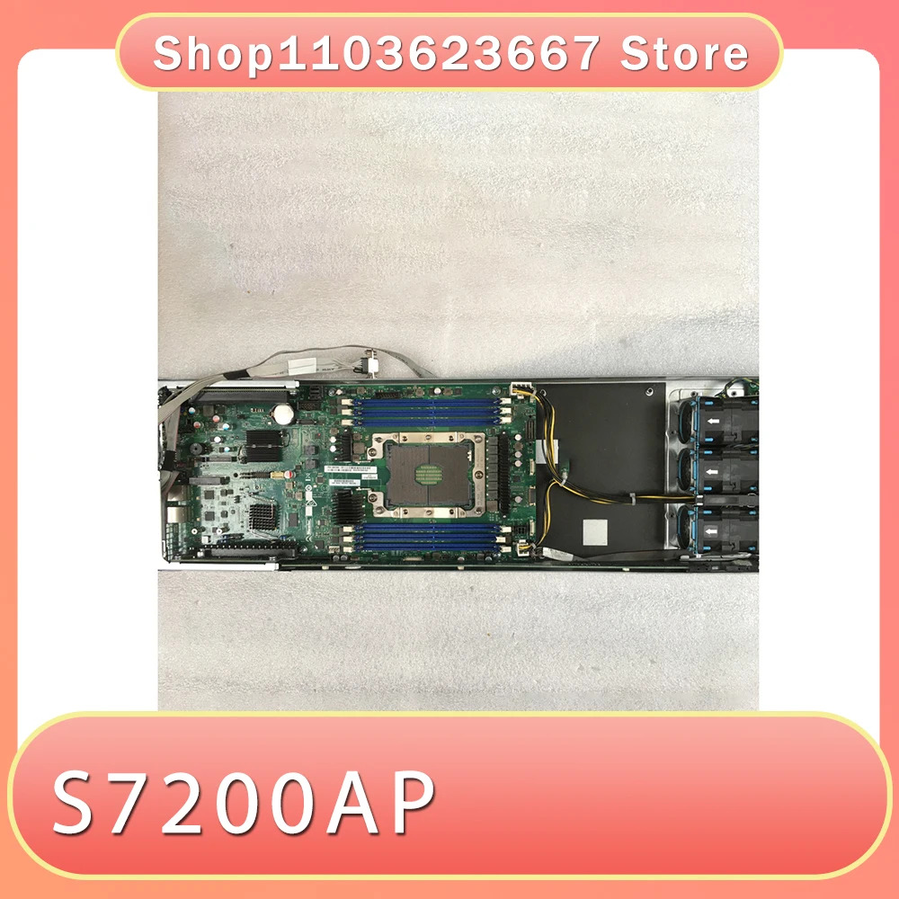 마더보드 LGA3647 서버 S7200AP용