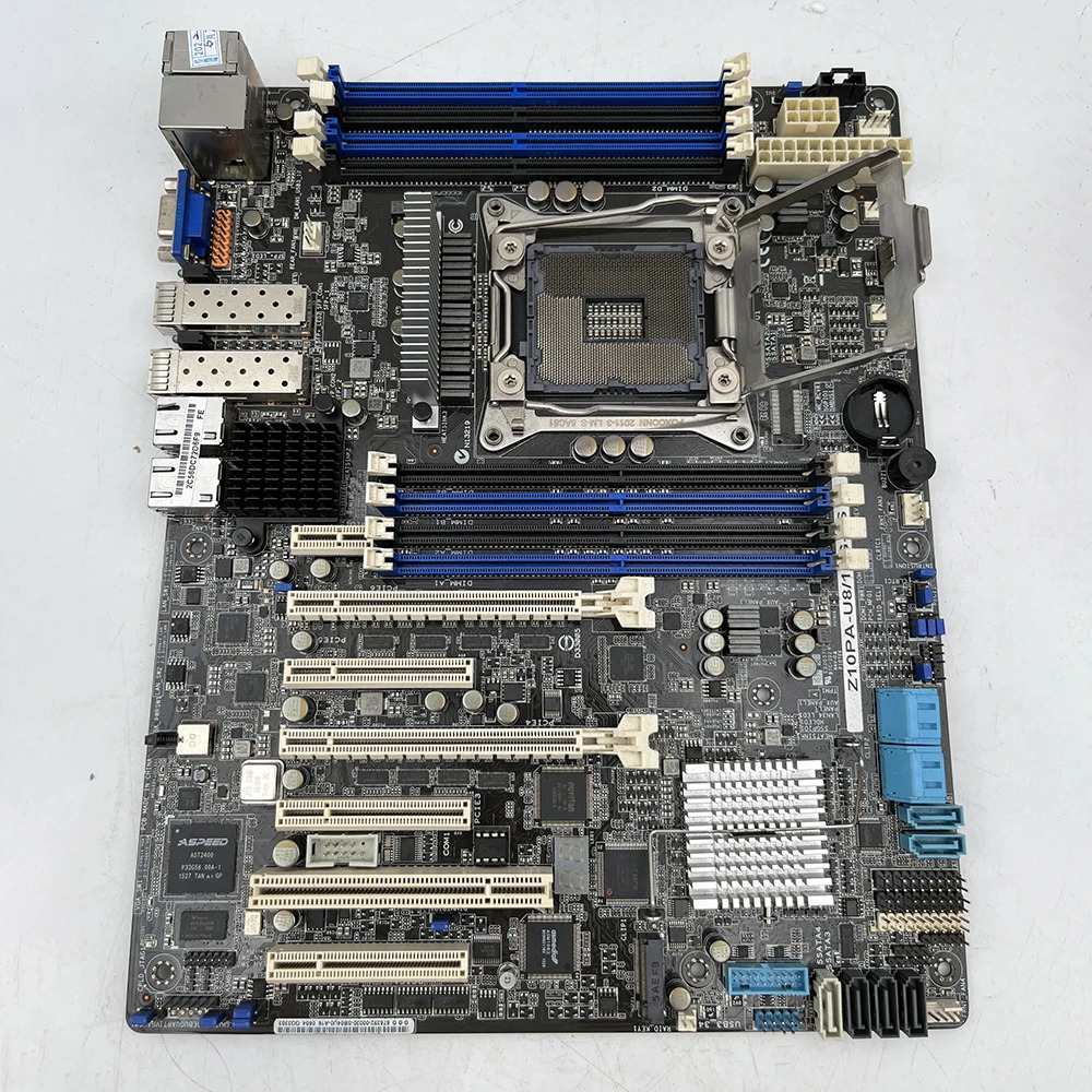 ASUS호환 Z10PA-U8/10G-2S 2011-3 C612 DDR4 지원 E5 26XX V3 V4단방향 서버 마더보드