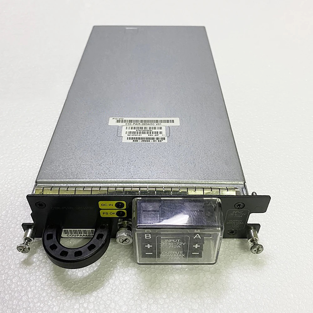 3560E/3750E 시리즈 스위치리퍼되는 CISCO 전원공급장치341-0181-01 265W C3K-PWR-265WDC