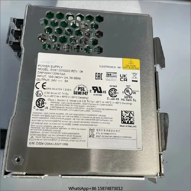 오리지널 960W 24vdc 전원공급장치 DRP024V960W3BN