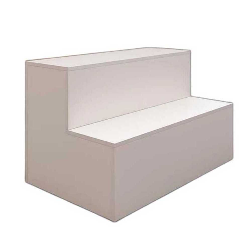 계단식 진열대 옷가게 디피 매대 베이커리 쇼룸 받침 80x40x40cm 2단 - 상품 이미지