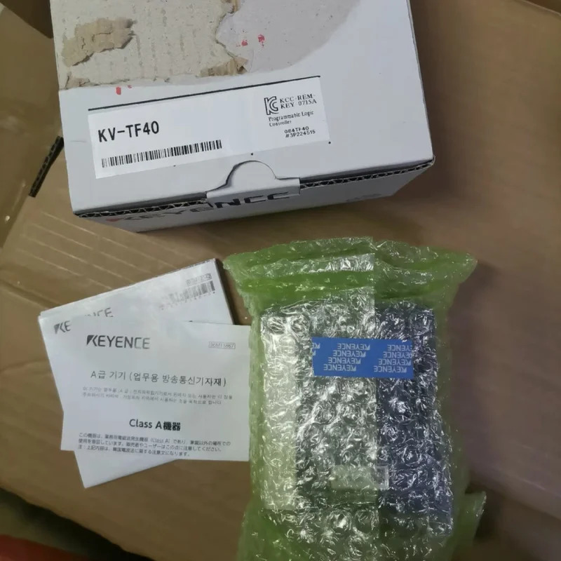 KEYENCE KV-TF40 KV-TP40 KV-N3AM PLC PID 온도 조절 장치