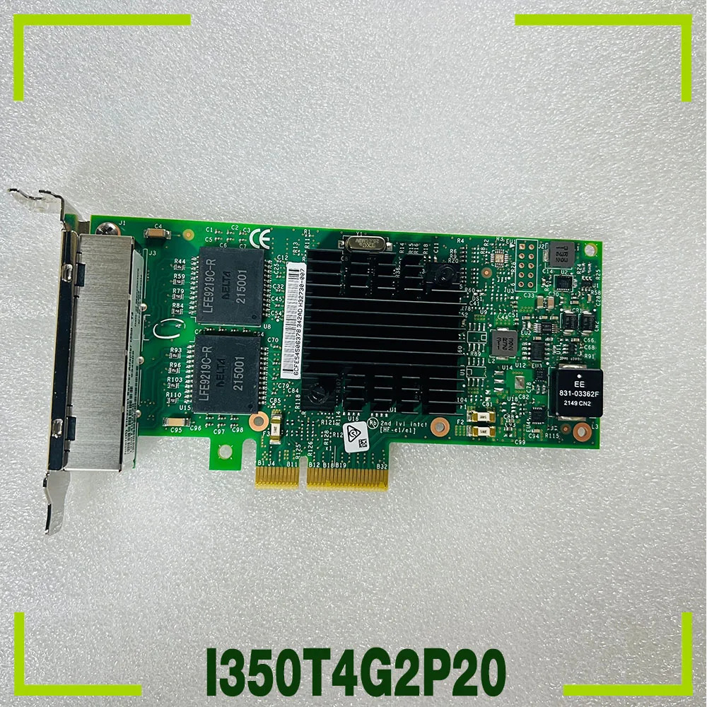 intel호환 I350T4G2P204포트 기가비트 네트워크 카드 I350T4V2 RJ45