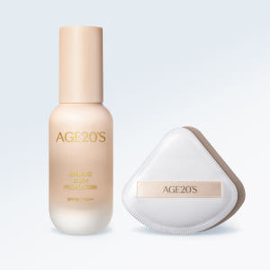에이지투웨니스 에센스 글로우 파운데이션 30ml + 삼각 빅 퍼프 (SP... 솔직 후기 | 피부 타입별 분석 - 상품 이미지 1