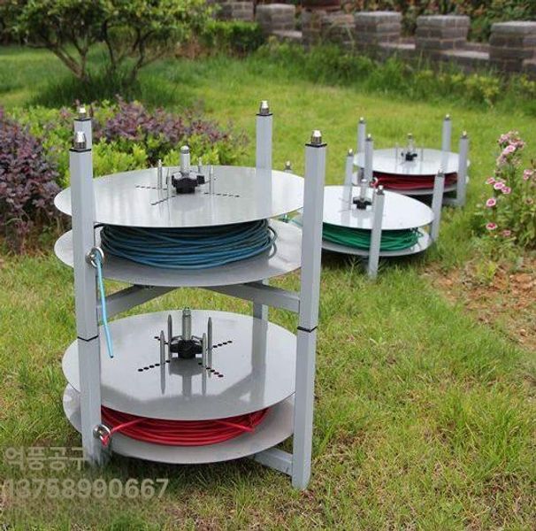 전선 케이블 풀링기 포설기 대형 풀리미 38cm 10cm 0.5 10㎟ 380 - 상세 이미지 4