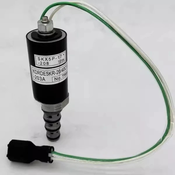 SH210 240 SK200 330-8 유압 펌프 비례 솔레노이드 밸브 40C13-203A
