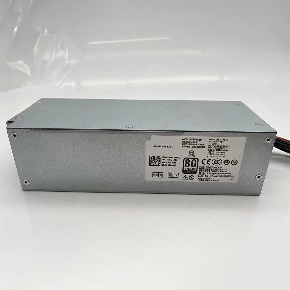 DELL XPS 8940 전원공급장치 0T8M40 DPS-600EM-00 A용