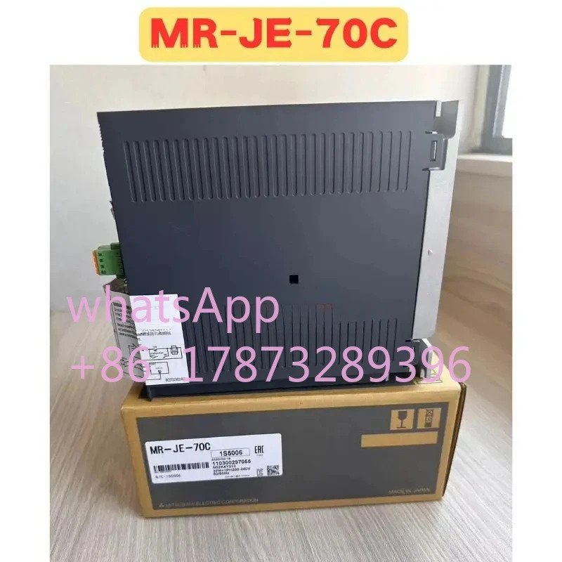 오리지널 MR-JE-70C MR JE 70C 서보 드라이브