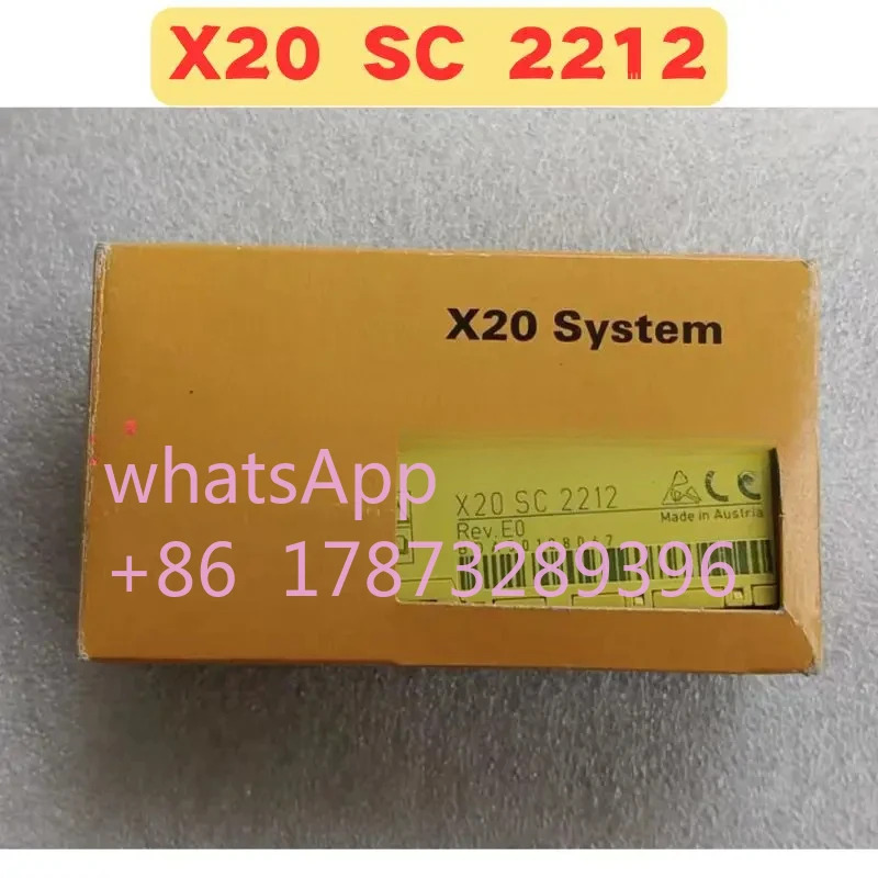 오리지널 X20 SC 2212 X20SC2212 모듈