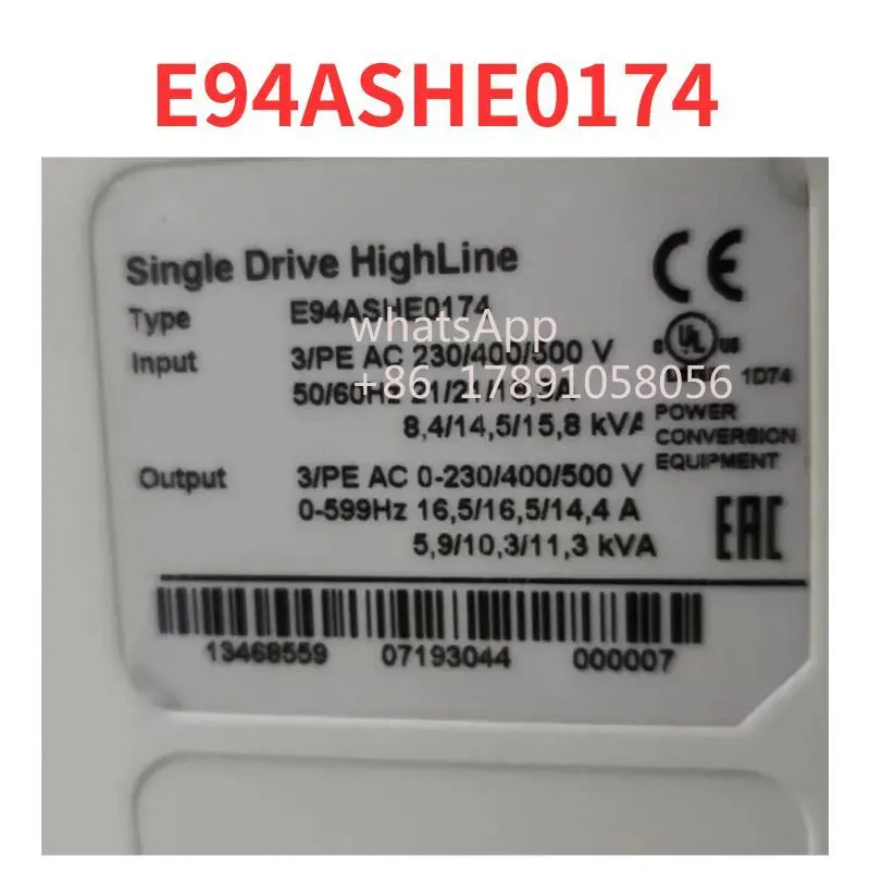 리퍼 E94ASHE0174 서보 드라이버 완료