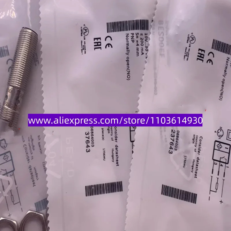 접근 스위치 BES M12ME-PSC20B-S04G-538 M12ME-PSC40B-S04G-003 M12ME-PSC40B-S04G M18ME-PSC12B-S04G 3 개