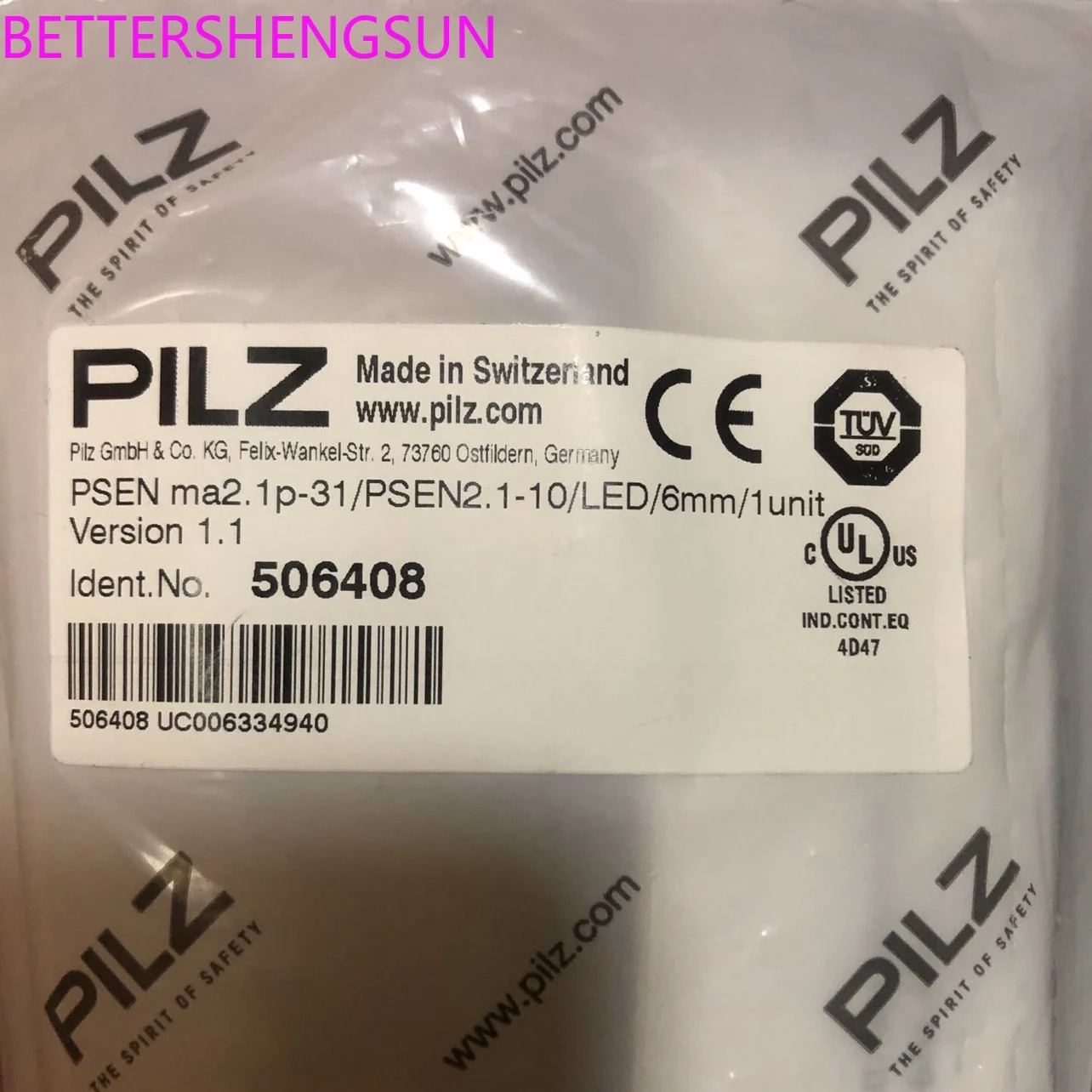PSEN 안전 스위치 522131 506403  512110506408 ma2.1P-31