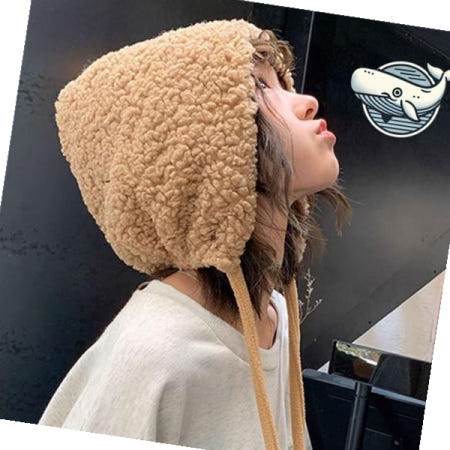 여사친생일선물 따뜻한 겨울 예쁜 여성 모자 턱끈 액세서리