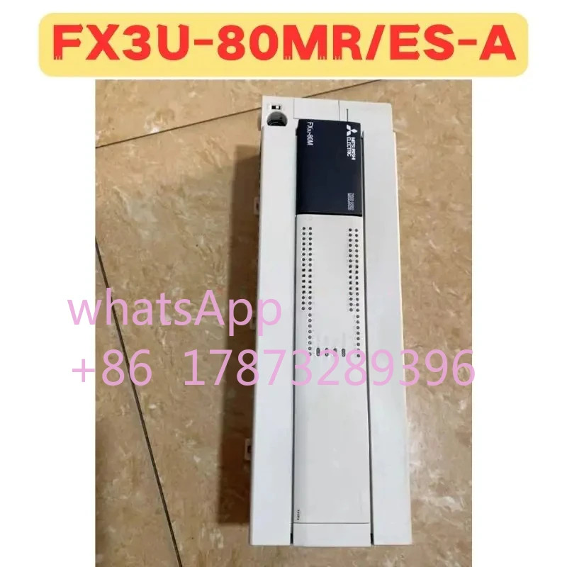 리퍼된 프로그래밍 컨트롤러 FX3U-80MR/ES-A FX3U-80MR ES-A 정상 기능 리퍼 완료 OK