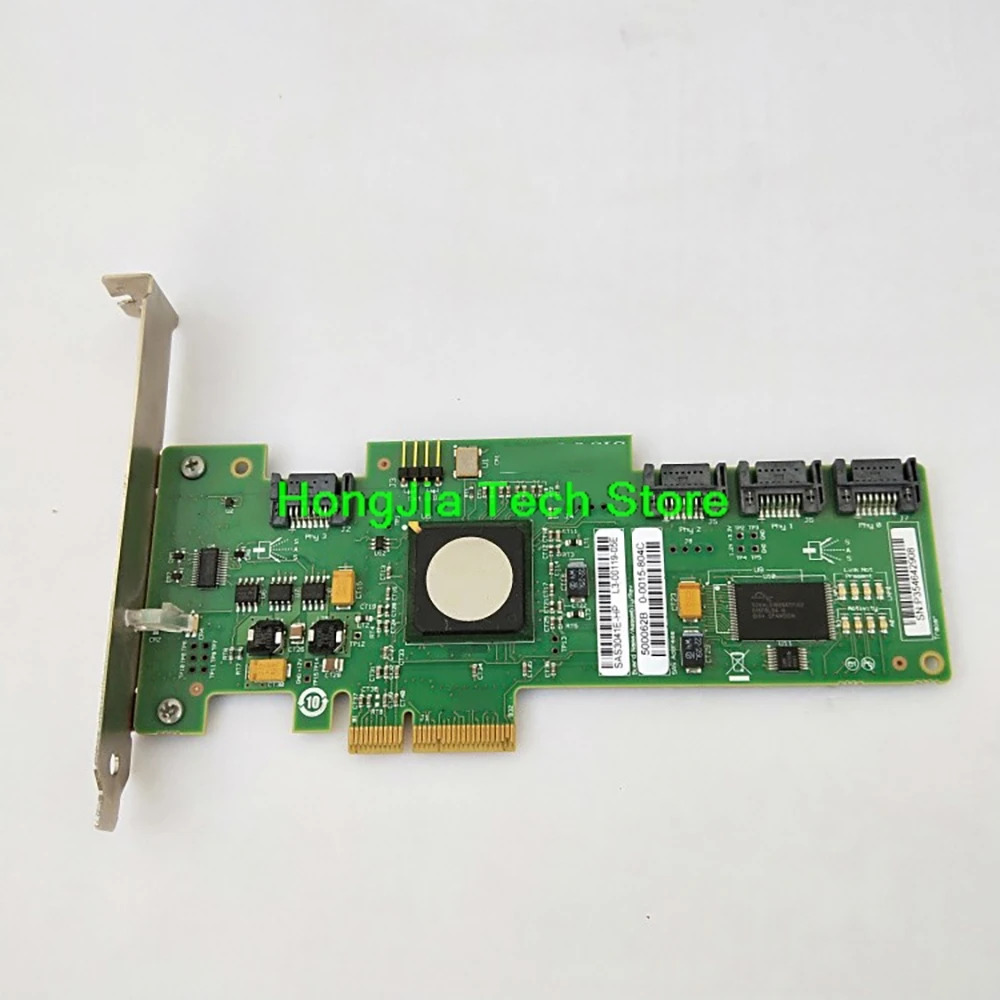 LSI SAS3041E-hp호환 4포트 SAS 어레이 카드 PCI-E 4X B1 B3 칩 지원
