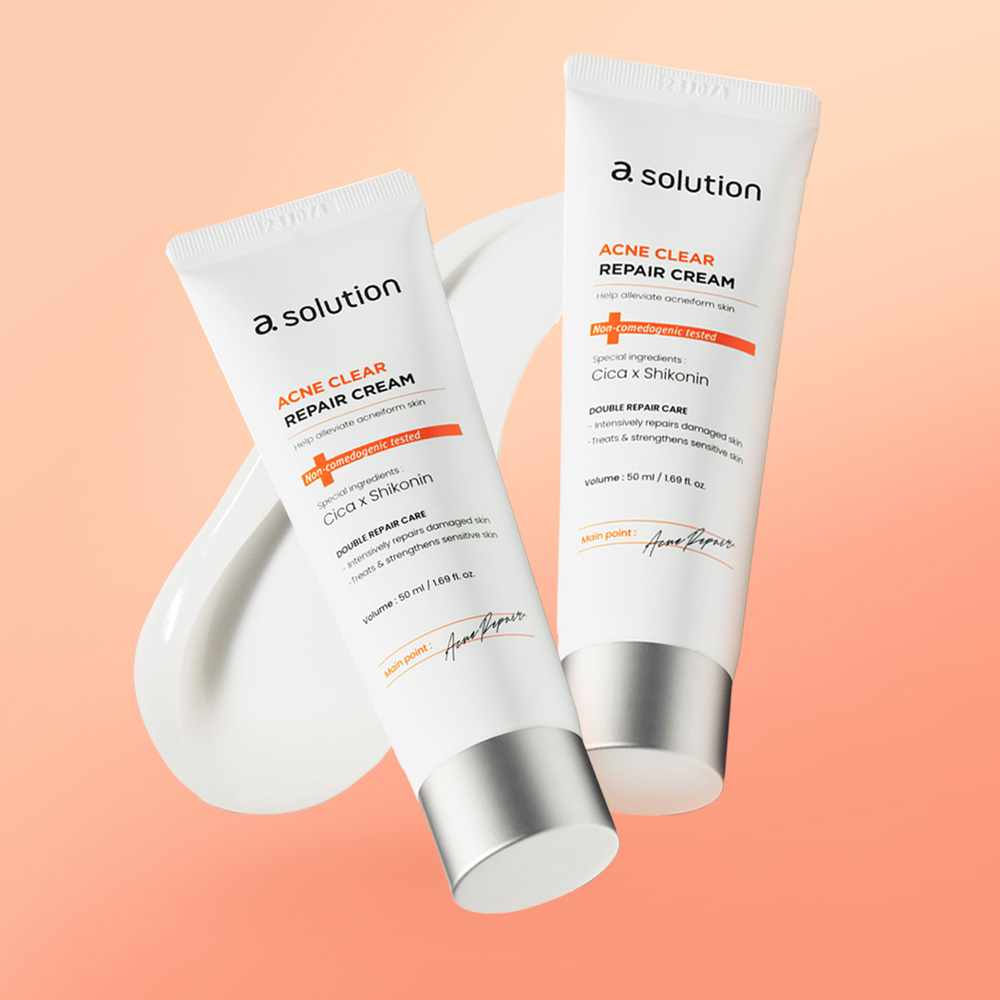 에이솔루션 아크네 클리어 리페어 크림 50ml, 2개 제품 이미지