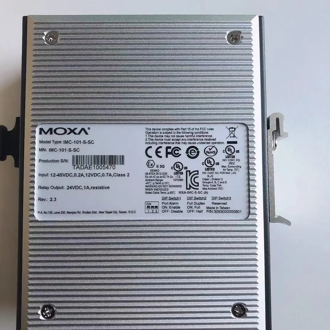 단일 모드 산업등급 광변환기 IMC-101-S-SC V2.3 신