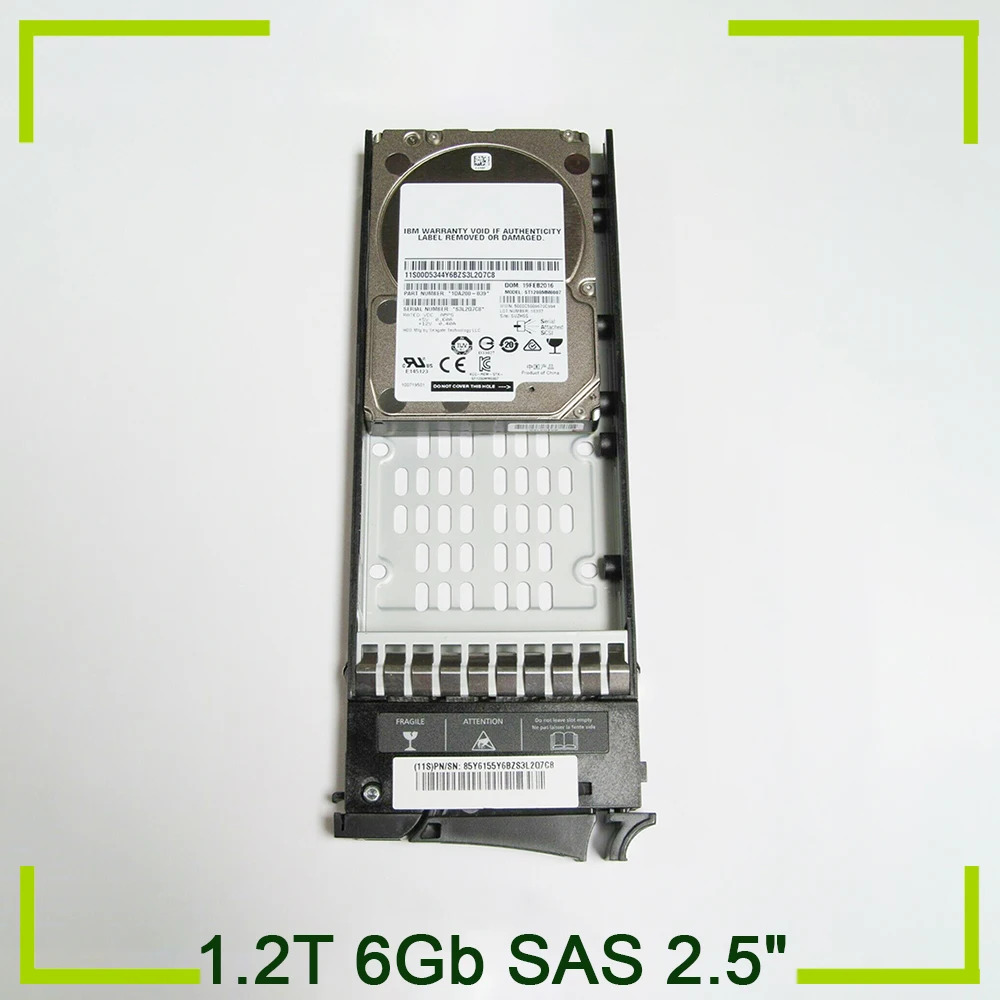 IBM 하드 3542 1.2T 6Gb SAS 2.5인치 85Y6155 85Y6156 V7000용