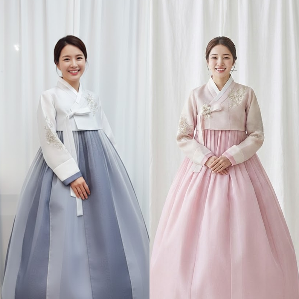 궁 한복 대여 신랑측 신부측 2벌 서울 결혼식 혼주한복 88번179번 - 상품 이미지