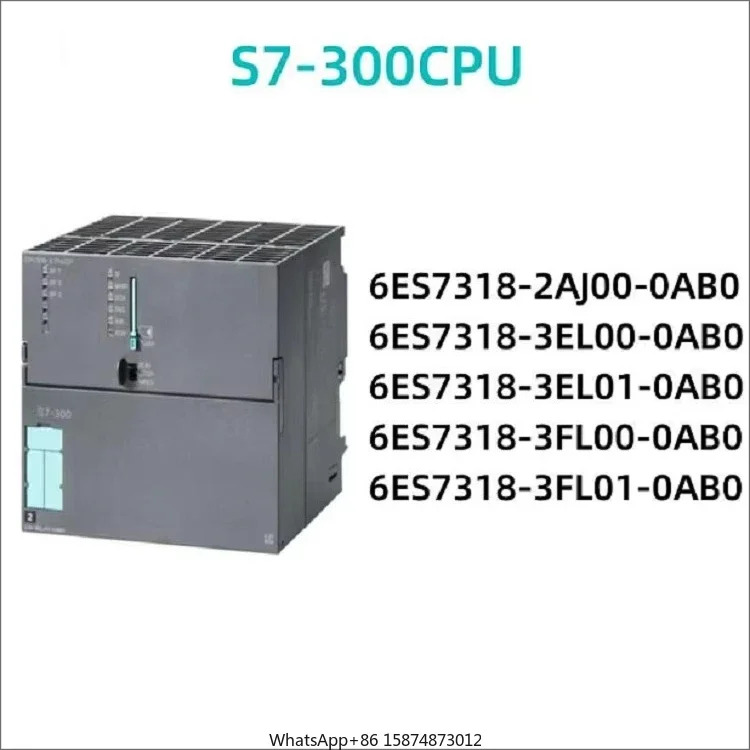 S7300 S7-300 CPU 6ES7 318 6ES7318-3FL01-0AB0 6ES7318-3FL00-0AB0 6ES7318-3EL01-0AB0 6ES7318-3EL00-0A