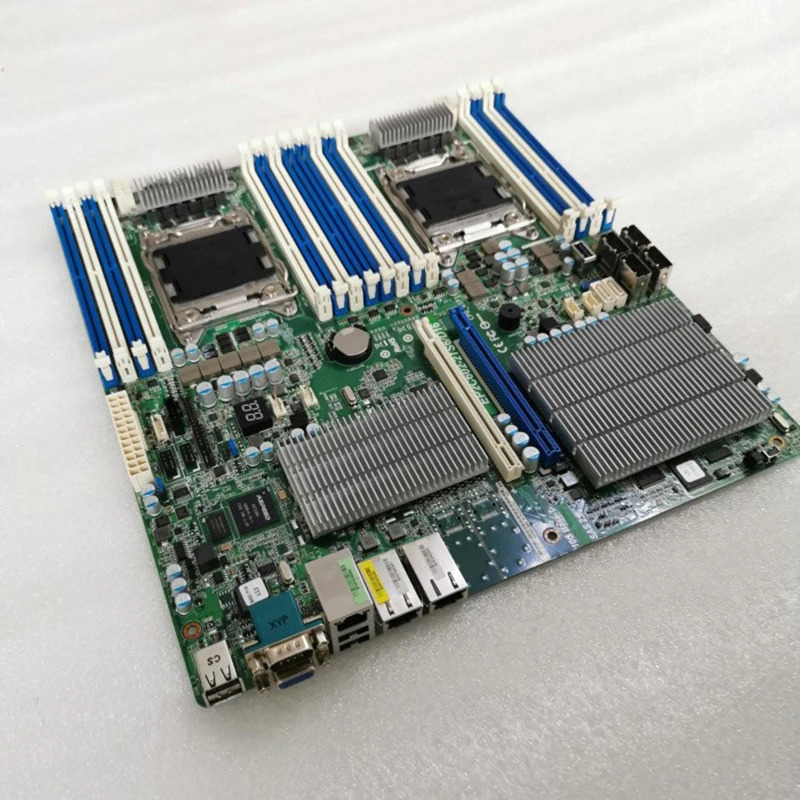ASRock호환 LGA2011 지원 Xeon 5-1600/2600/4600 V2양방향 서버 마더보드 EP2C602-2TS6/D16