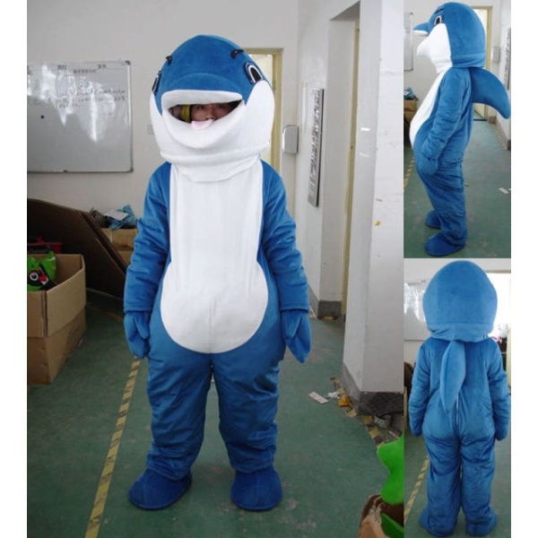 최고의 수달 인형탈 물고기 코스튬 개구리탈 공연 의상 코스프레 작은 돌고래 150-180cm - 상품 이미지
