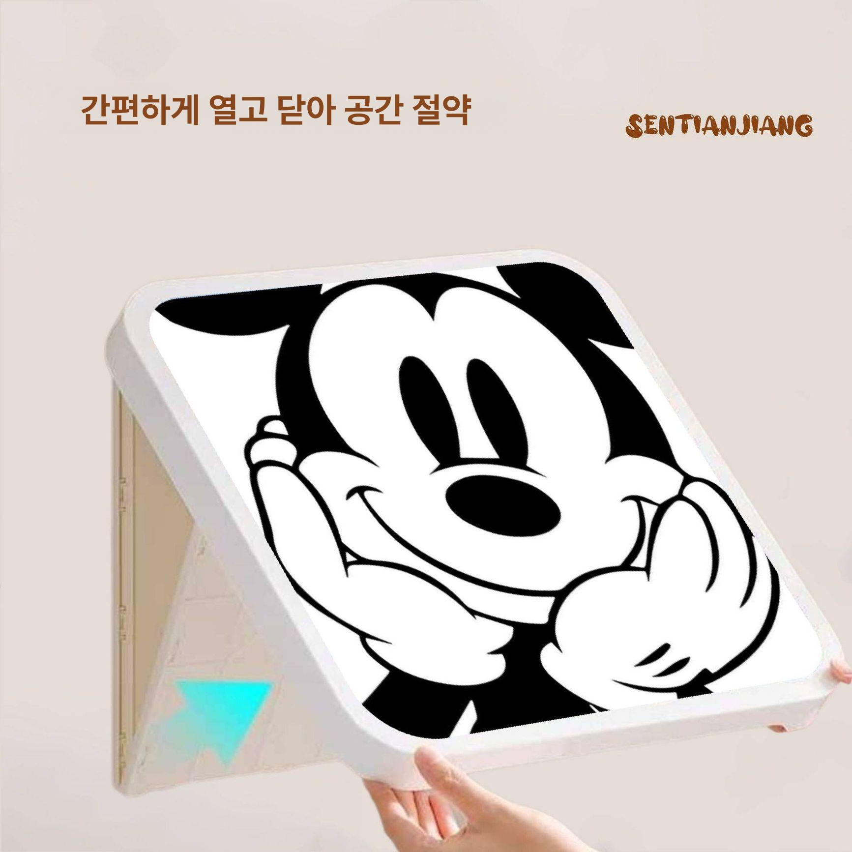 욕실 접이식 공간절약 인테리어 선반 샤워실 럭키로터스 스탠다드 - 상세 이미지 3