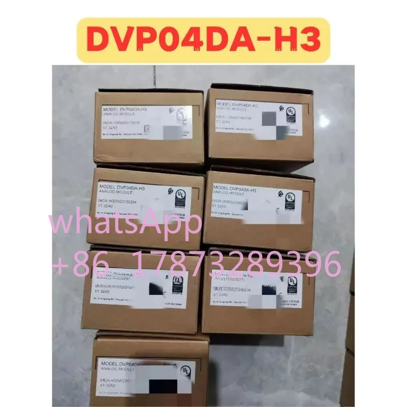 오리지널 DVP04DA-H3 DVP04DA H3 모듈