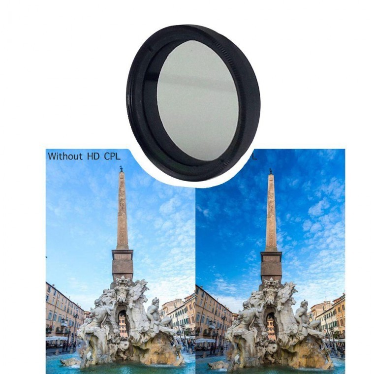 37mm 미지아 4K 액션캠 렌즈 CPL 필터 편광 샤오미 - 상품 이미지