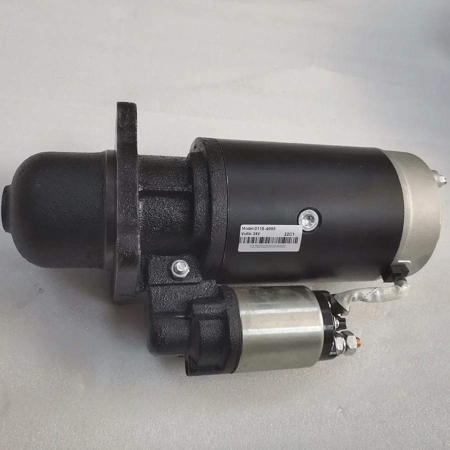 건설기계 EC210b STAR MOTOR 0116-4995 굴착기 디젤 엔진 쿠션 발전기굴착기 시동 모터