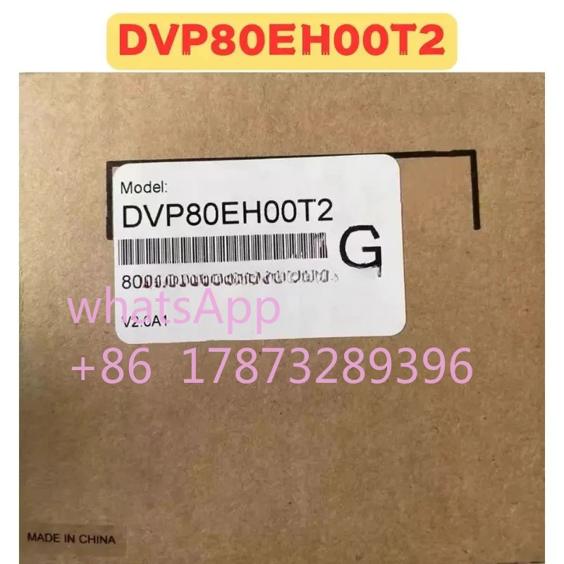오리지널 DVP80EH00T2 PLC
