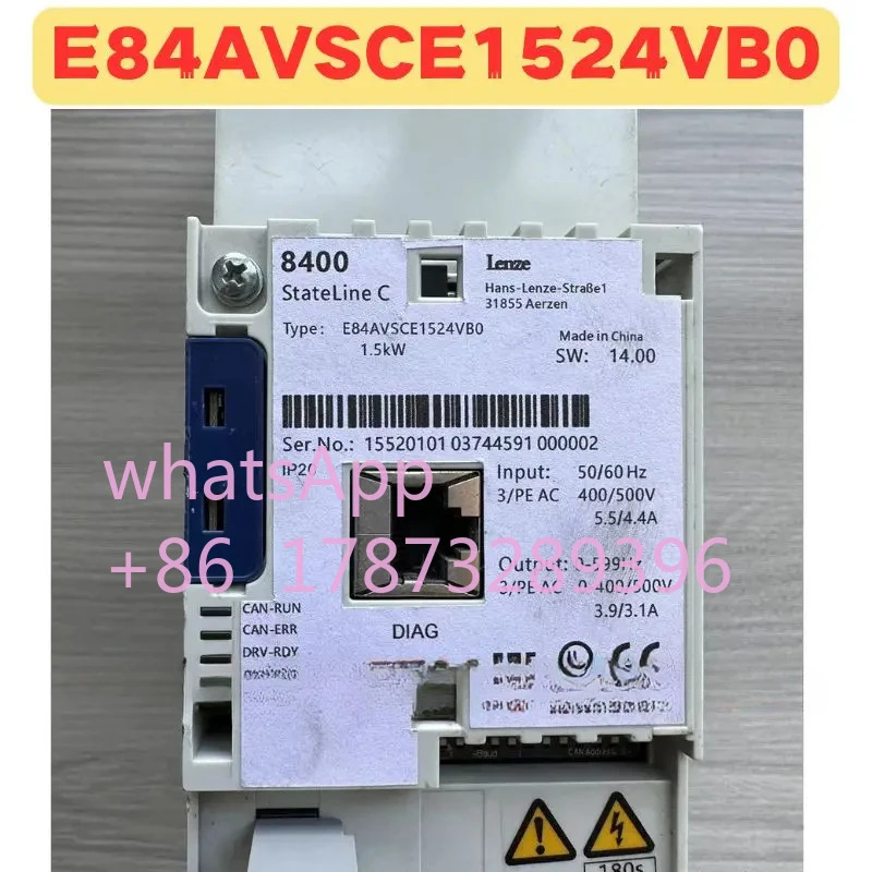 리퍼 주파수 변환기 E84SCE1524VB0 정상 기능 완료