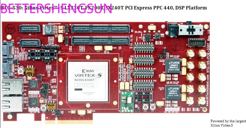 HTG-530 Virtex-5 LX330T PCI 개발보드 개발 키트