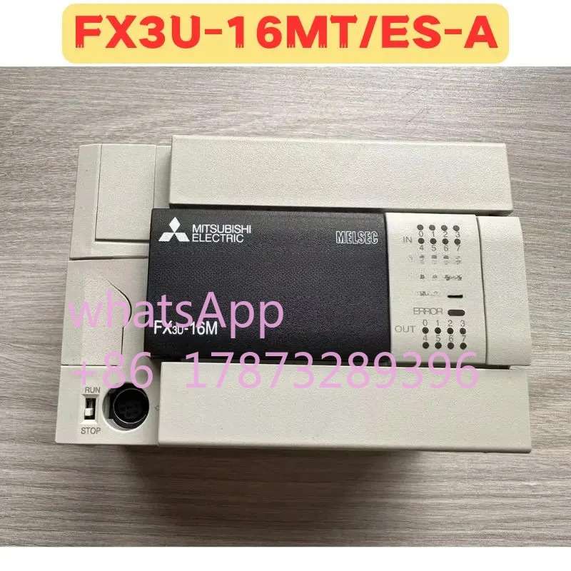 리퍼 PLC 모듈 FX3U-16MT/ES-A FX3U 16MT ES A 정상 기능 완료 OK