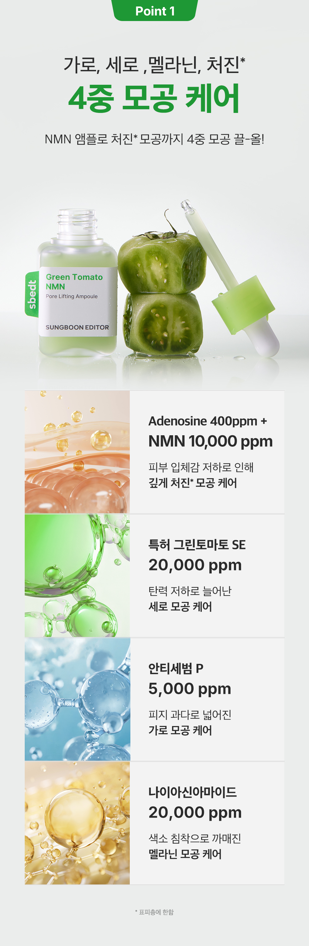 sungboon editor green tomato concentrated ampoule